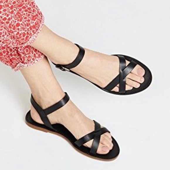 Madewell Shoes - Madewell Boardwalk Crisscross Leather Sandals 10